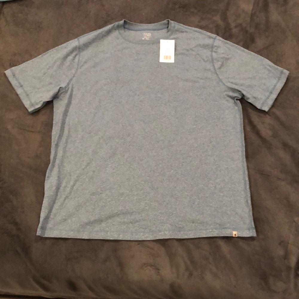 Turquoise blue. Large that will really fit a extra large